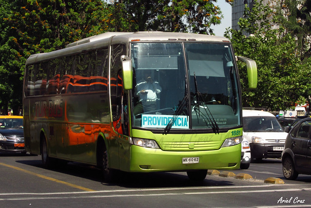 #AlertaMetro - Tur Bus (Apoyo Metro) - Busscar Vissta Buss LO / M. Benz (WK6062)