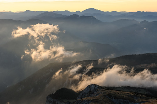 schneeberg österreich austria niederösterreich ötscher göller abend wolken stichworte landregionort aufnahmeort