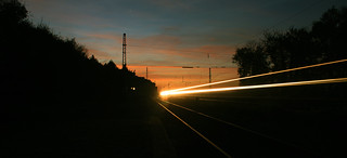 Güterzug @ sunset