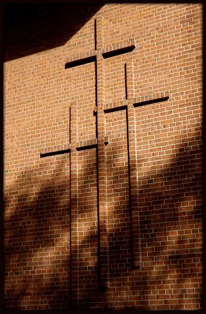 Three Brick Crosses: Saint John Evangelical Lutheran Church--Detroit MI