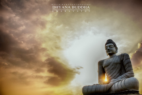 Dhyana Buddha by I Click You, The 125-foot Dhyana Buddha statue at Amaravati in Guntur district.india guntur amaravathi buddha god