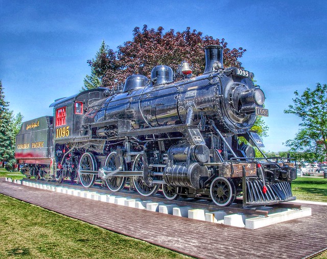 Kingston Ontario ~ Canada ~ Engine 1095 ~ The Spirit of Sir John A