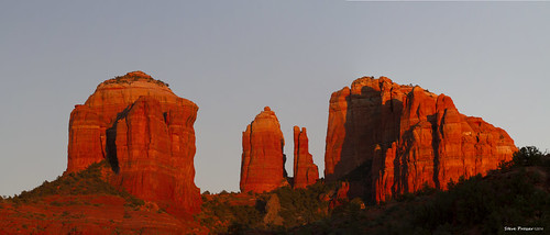 sunset arizona sedona panoramic stitched castlerock sedonaaz castlerocksunset
