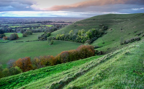 architecture rural landscape ancient view fort country hill defence neolithic ironage hillfort durotriges hambledonhillwessex