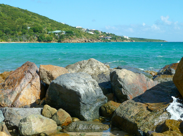 Rocks at St. Thomas coast