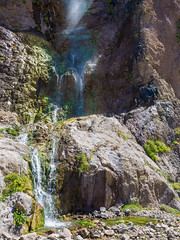 Waterfall in Alborz mountain range