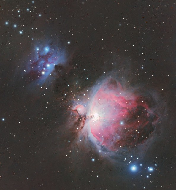 M42 - Orionnebula and Running Man Nebula