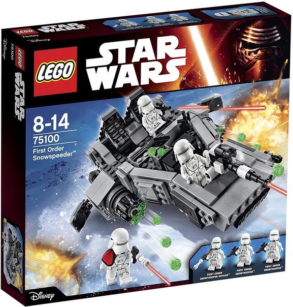 REVIEW: Lego Star Wars: The Force Awakens - First Order Snowspeeder - 75100