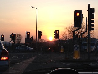 Traffic Light Sunset