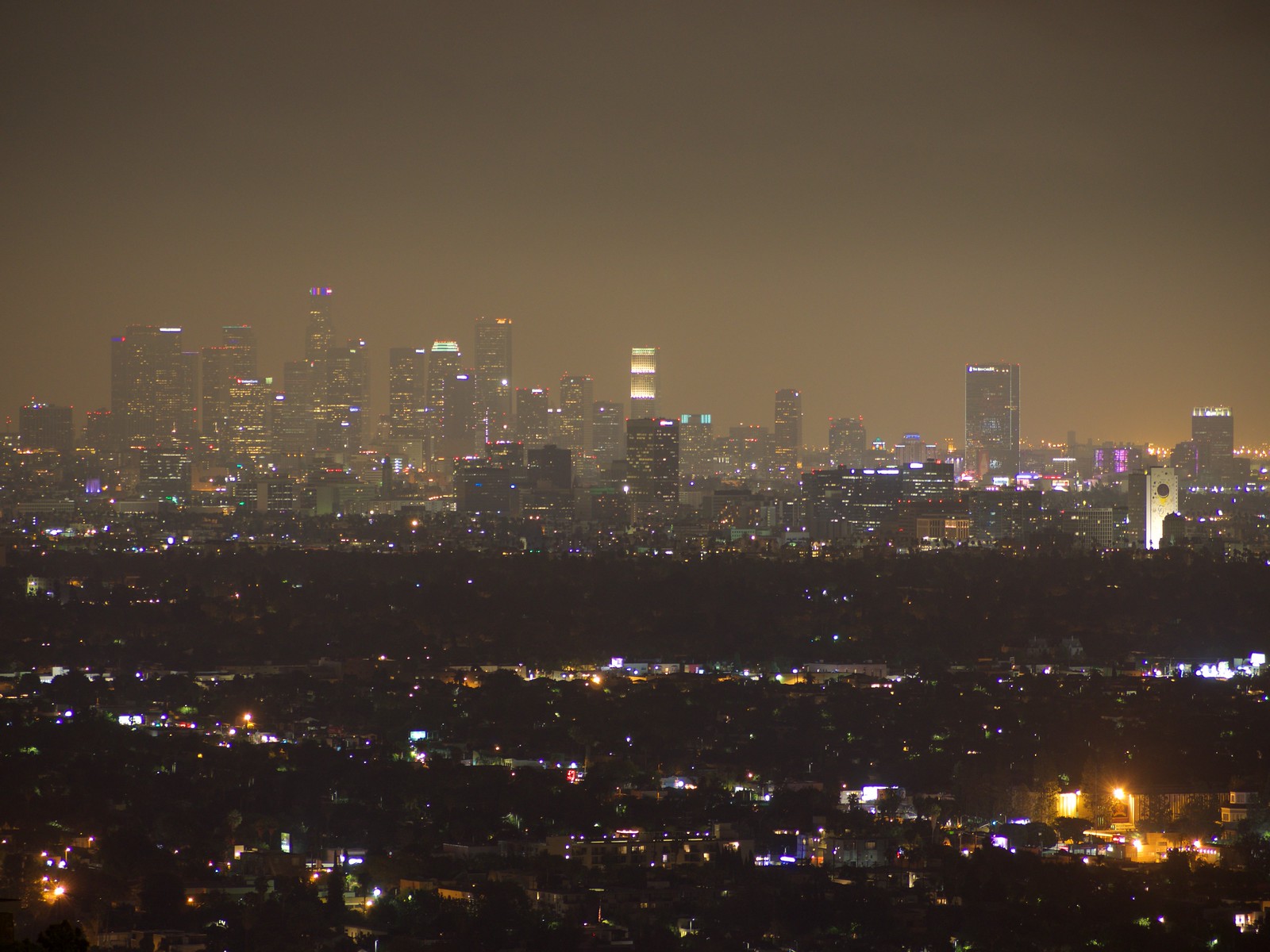 Downtown LA Skyline