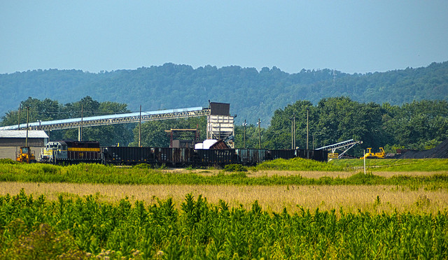 Coal terminal along Ohio River