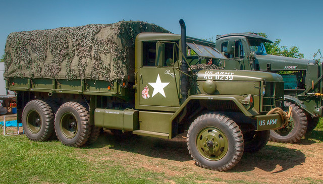 An ex-US army M35A2 truck from the 1950's