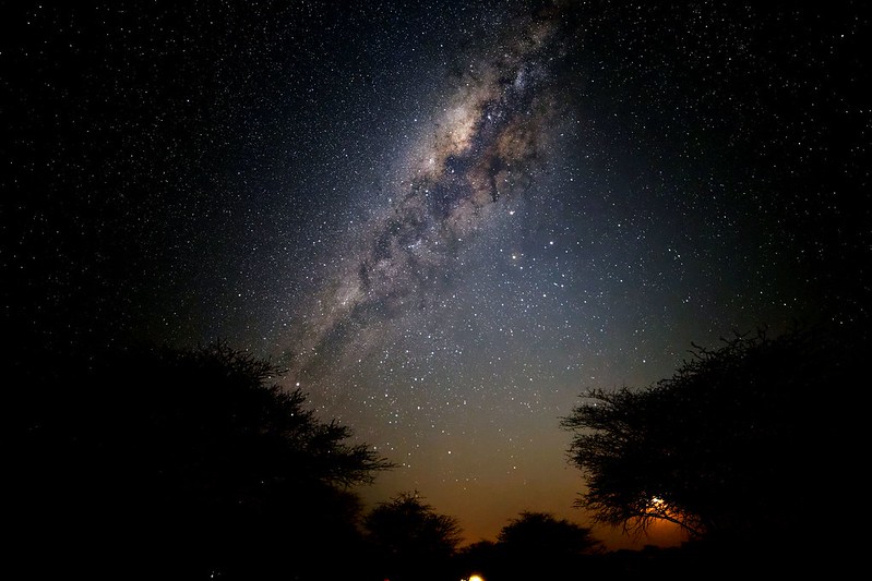 Namibia at night