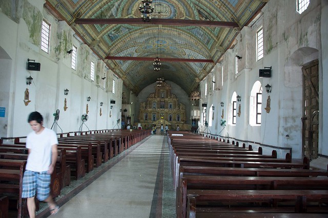 Inside Church Rural Cebu Province