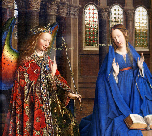 Jan van Eyck, Verkündigung an Maria, Detail - The Annuncia… | Flickr