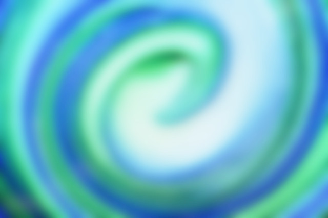 Blue Green Swirl