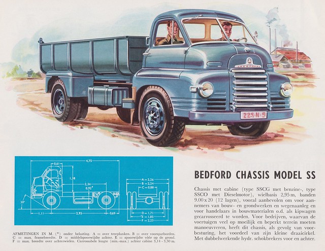 BEDFORD Truck Dealer Brochure Model SSC, SLC, SA en SB  (Holland 1958)_04