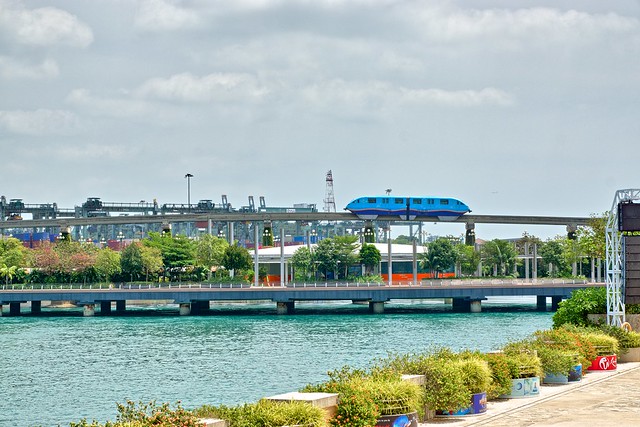 Sentosa Express Monorail in Singapore