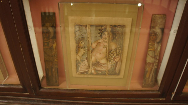 Bacchus/Dionysus painting at the Egyptian Museum of Cairo