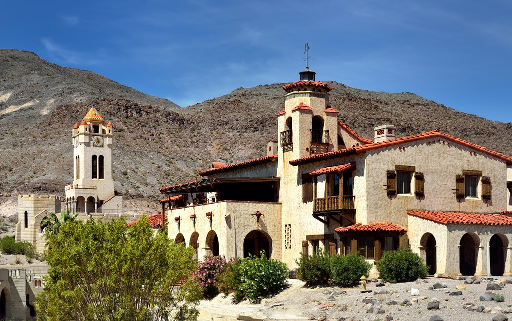 Castles, Buildings and Towers at Scotty's Castle (Death Valley National Park)