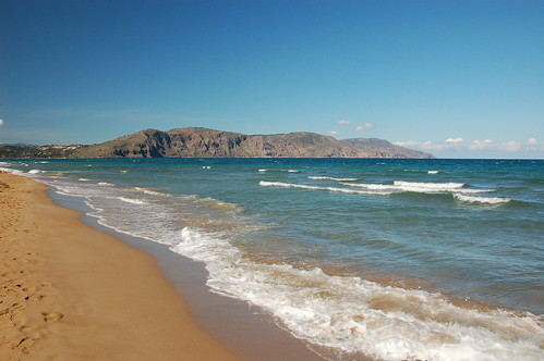 Kavros beach, towards Georgioupolis