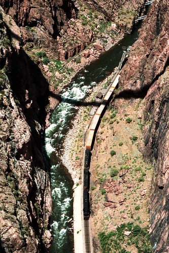 railroad train river colorado canyon riogrande royalgorge c41