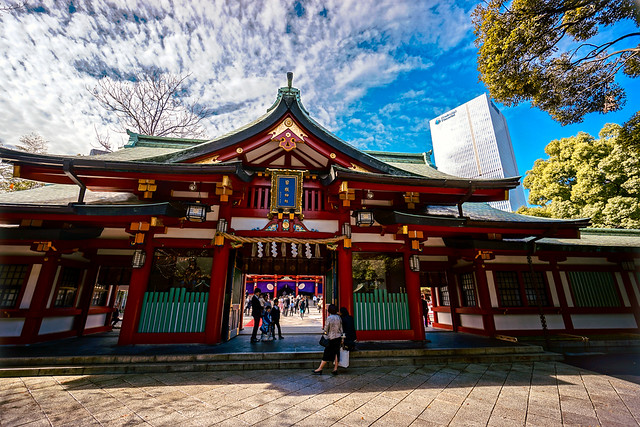 The Shrine in Tokyo Downtown Core - Hie Shrine (山王日枝神社) Japan