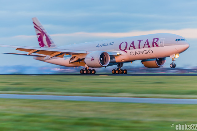 Qatar Airways Cargo l A7-BFB l Boeing 777-FDZ