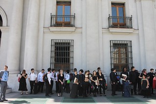 Visita al Palacio de La Moneda DCYOP FOJI PEÑALOLÉN