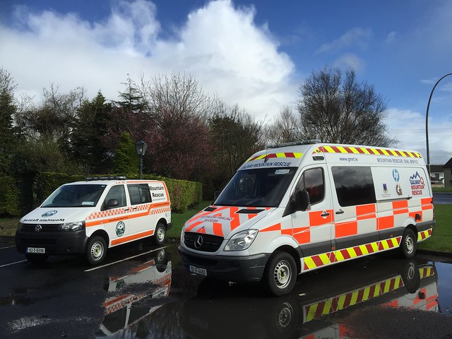 Galway Mountain Rescue Team Vehicle -  Photographed in Shannon, County Clare