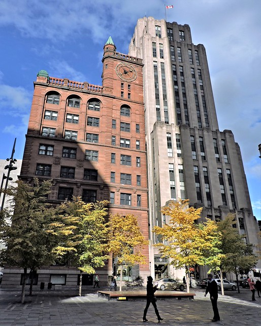 The New York Life Insurance Building and the Aldred Building
