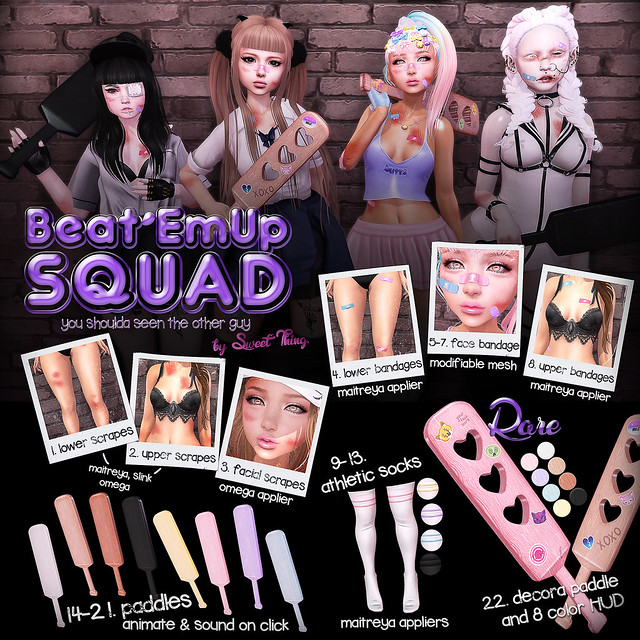 Beat 'Em Up SQUAD by Sweet Thing.