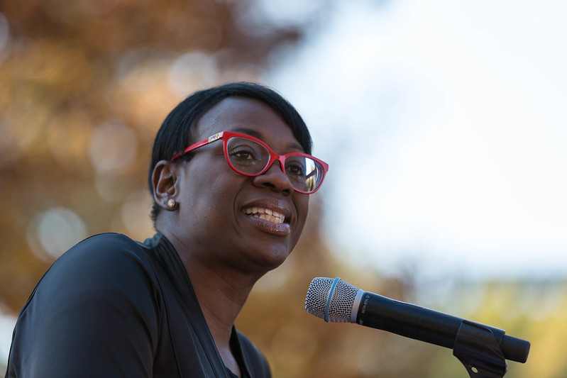 Nina Turner at the People's Rally, Washington DC