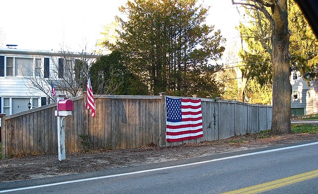 flag fence