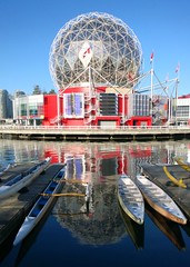 High tide at Science World