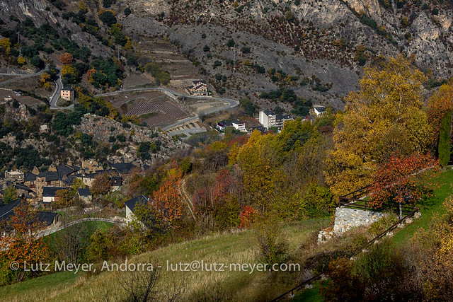 Andorra rural landscape: Sant Julia, Gran Valira, Andorra