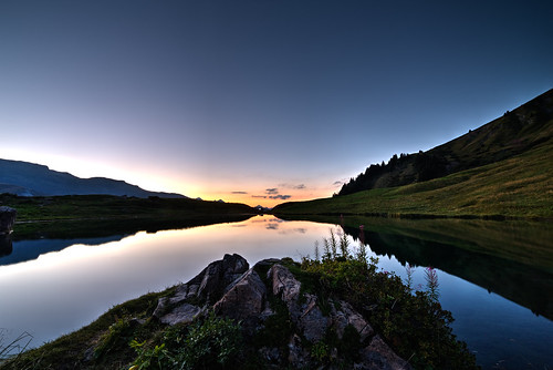 sunset lake france canon de soleil coucher lac des fairy savoie beaufort fées 6d 14mm areche samyang