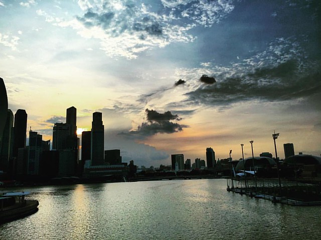 Singapore Sunset 2015