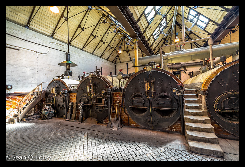 Victorian boiler room