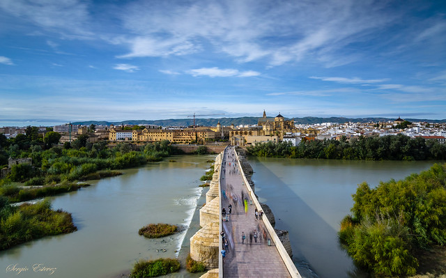 Vista del Puente Romano de Córdoba