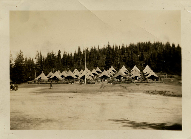 Civilian Conservation Corps, Camp Black Bear, 1936 - Headquarters, Idaho