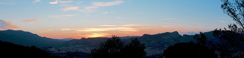 sunset panorama españa ski color atardecer spain natural natur cielo nubes fujifilm alcoi pol nwn xt10 365dias paisvalenciá proyecto365días david60 paisajesdealcoi