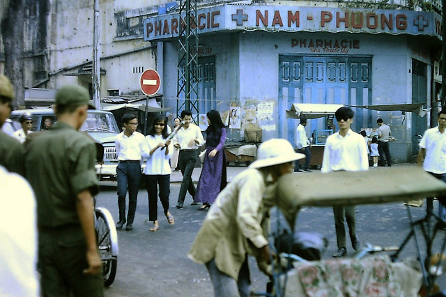 Saigon Feb 1967 - Góc Công Lý-Lê Lợi