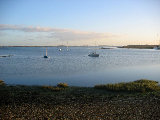 Chichester harbour at Prinstead