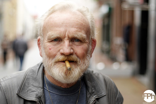 street portrait white man netherlands hair beard photography fotografie posed cigar portret straat the 2015 weert geposeerd