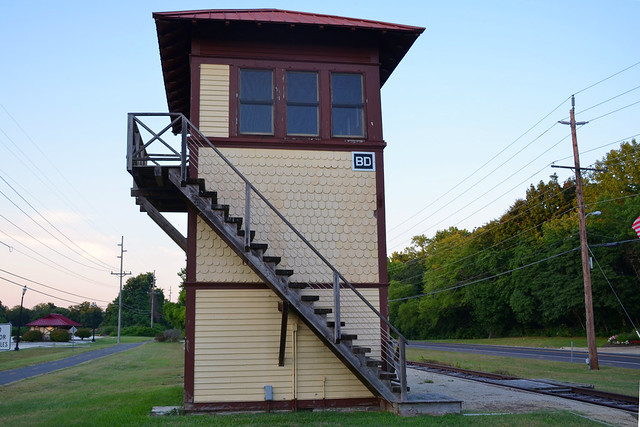 Atlantic City Railroad, New Jersey, Historic Cold Spring Village, Woodbine Tower (Relocated/Reconstructed )