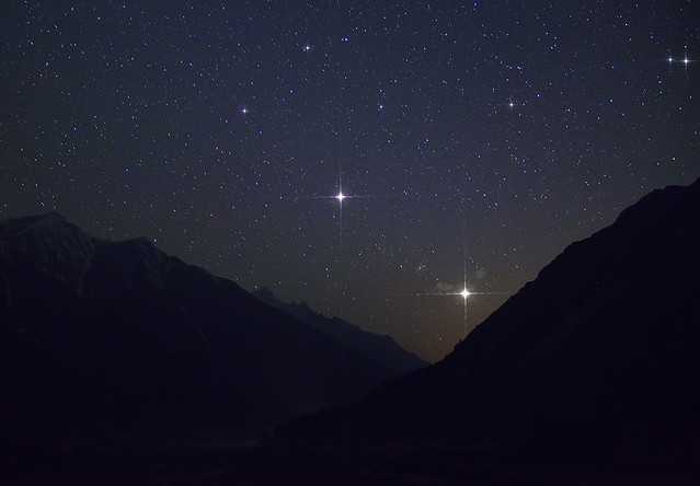 Jupiter and Venus in Chitkul Valley