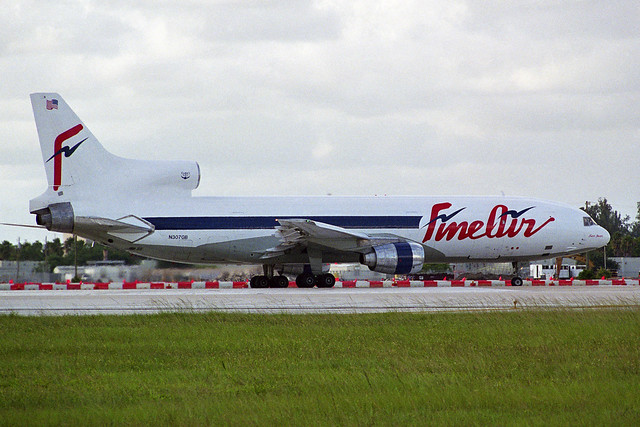 Fine Air L-1011 N307GB at MIA