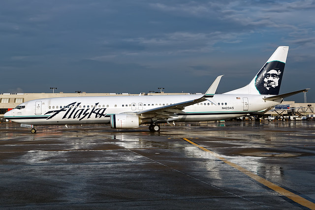 N423AS - Boeing 737-990 - Alaska - KATL - Sep 2015