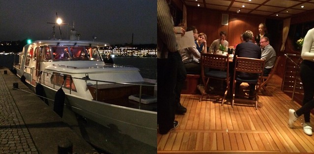 Jobbkonferens: Båten (stulna bilder från chefens Instagram)